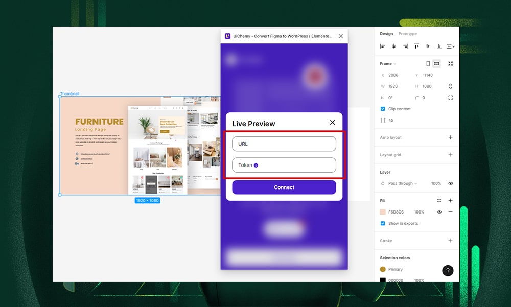 UiChemy live preview