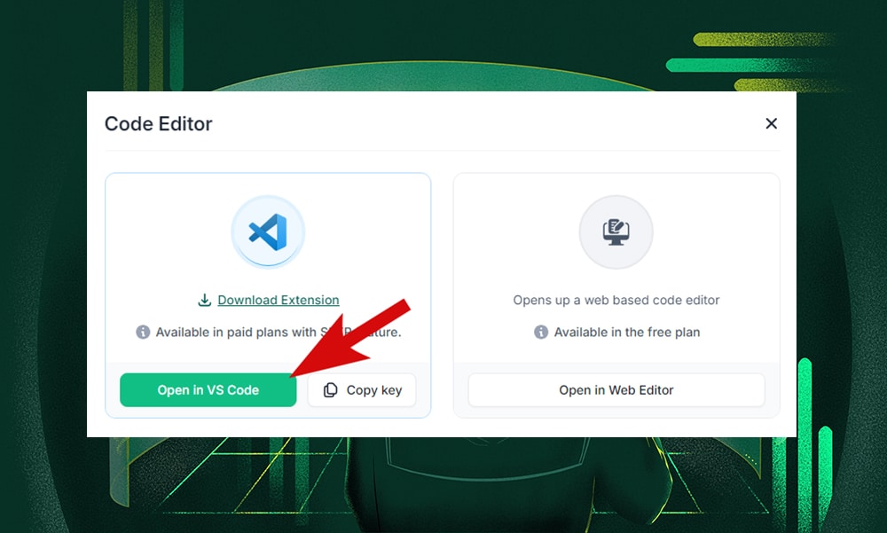 InstaWP VS Code extension
