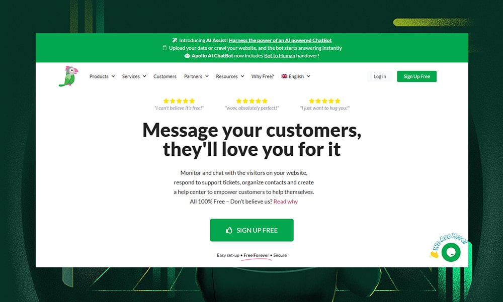 Tawk.to WordPress plugin
