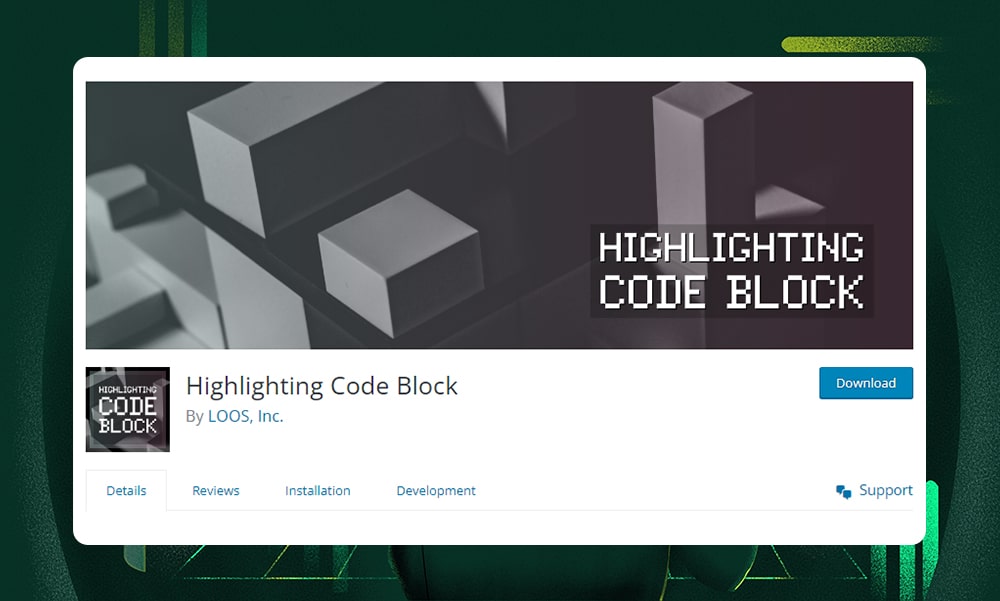 Highlighting Code Block