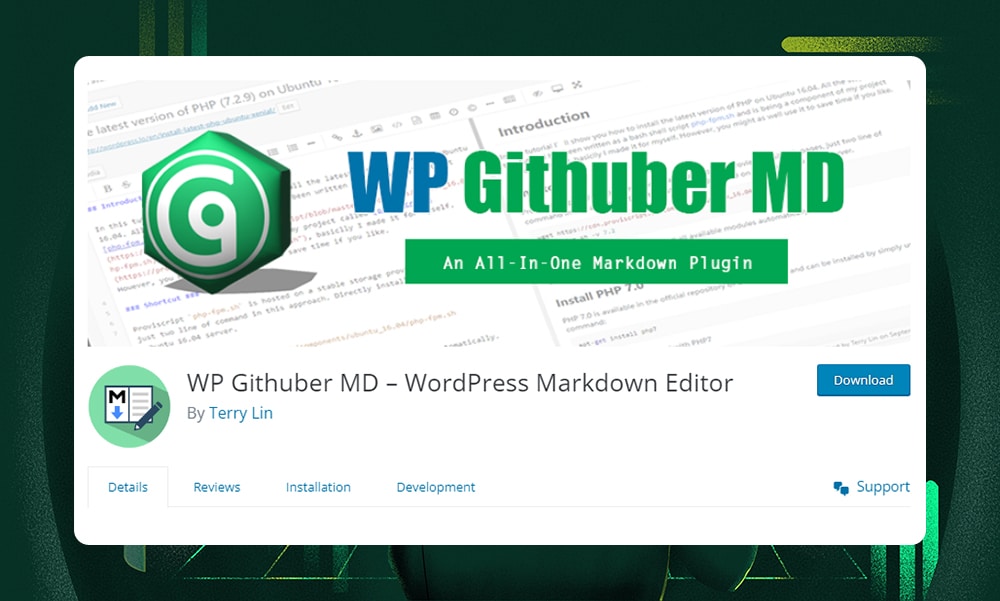 WP Githuber MD