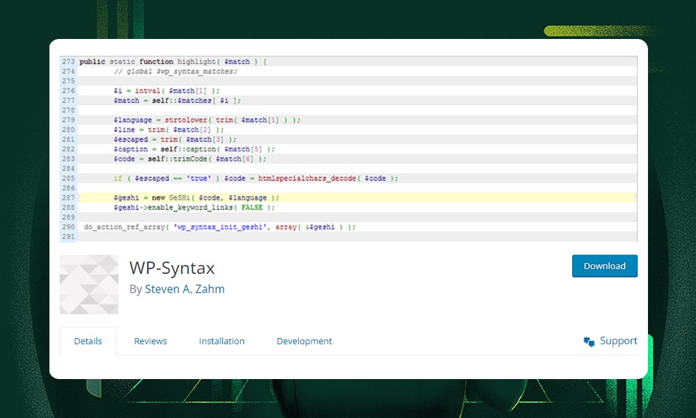 WP-Syntax