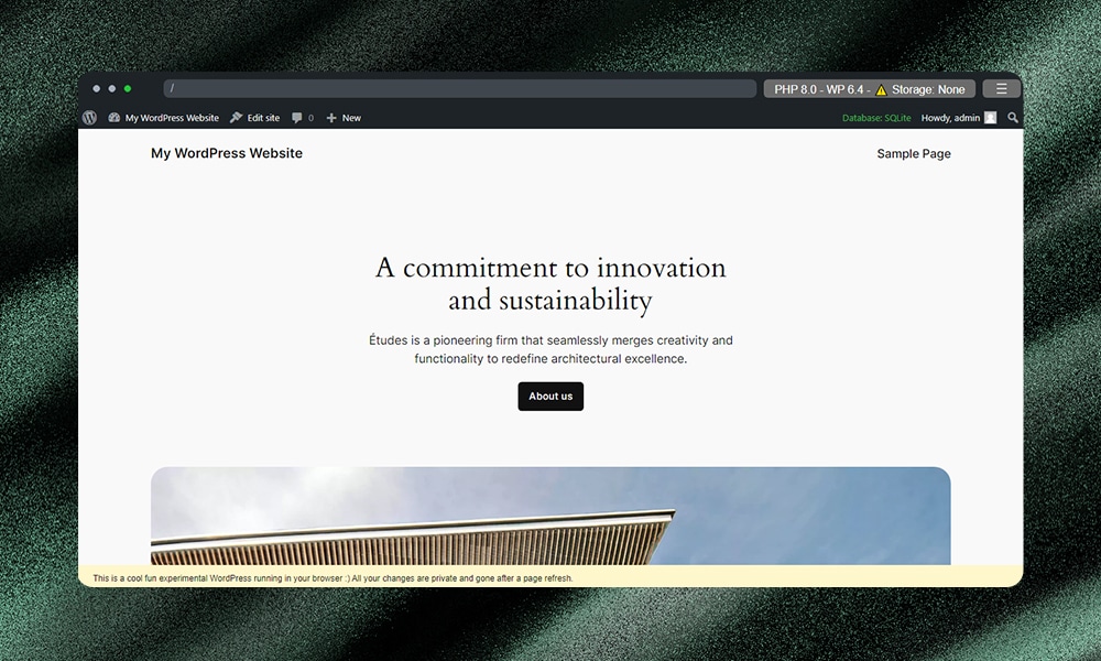 WordPress Playground