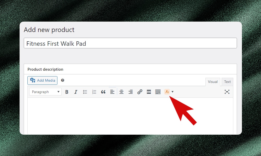 AI Power product description generator